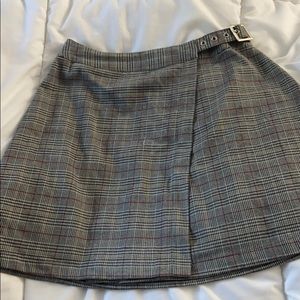 Brandy Melville Grey Emerson Skirt